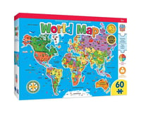 Masterpieces Puzzles & Games 60PUZ EDUCATIONAL WORLD MAP