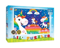 Masterpieces Puzzles & Games 24PUZ LIL PUZZLER RAINBOW UNICORNS