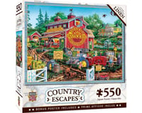 Masterpieces Puzzles & Games 550Puz Antique Barn W/Trucks + Tractors