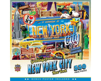 Masterpieces Puzzles & Games 550Puz Greetings New York City Collage