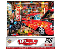 Masterpieces Puzzles & Games 750Puz Wheels: Retro Garage Puzzle