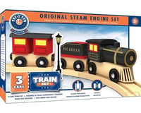 Masterpieces Puzzles & Games Lionel Steam Engine Wooden Train Set 3Pc
