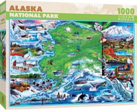 Masterpieces Puzzles & Games 1000PUZ NATIONAL PARKS ALASKA