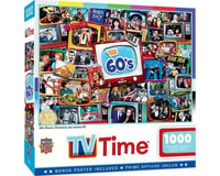 Masterpieces Puzzles & Games 1000Puz Tv Time 1960S Shows Collage