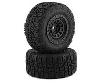 Method RC Terraform Belted Pre-Mount 1/8 Monster Truck Tires (Black) (2)