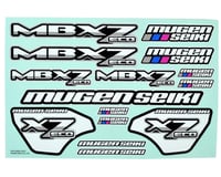 Mugen Seiki MBX7 ECO Decal Sheet