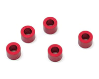 MST 3x5.5x4.0mm Aluminum Spacer (5) (Red)