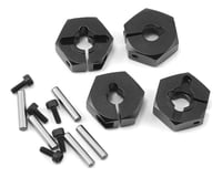 MST 6mm Aluminum Hex Wheel Hubs (Black) (4)