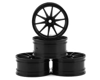 MST 5H Wheel Set (Black) (4) (+1 Offset)
