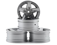 MST 648 1.9" Wheel (Flat Silver) (4) (+5)