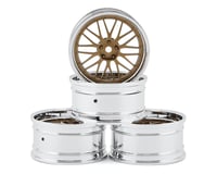 MST S-GD LM 21 Wheel Set (Gold) (4) (Offset Changeable)