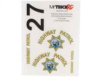 MyTrickRC CHP California Highway Patrol Decal Set