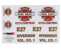 MyTrickRC Fire Truck Decal Set