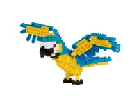 Nanoblock Blue-and-Yellow Macaw, "Birds", Nanoblock Collection