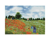 Needle Art World Poppy Fields Apres Monet