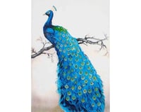 Needle Art World Needleart World Blue Peacock Diamond Embroidery Kit