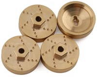 NEXX Racing SCX24 Brass Wheel Hubs (+0mm) (4)