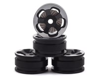 Orlandoo Hunter Aluminum 5 Spoke Wheel Set w/Brake Rotor (Black) (4)