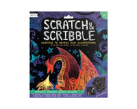 OOLY SCRATCH+SCRIBBLE ART KIT DRAGON