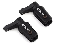 OXY Heli Aluminum Main Grip Set (Black) (Oxy 2)