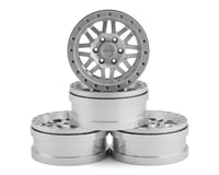 Pit Bull Tires Raceline Ryno 1.9" Aluminum Beadlock Wheels (Silver) (4)