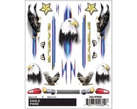 PineCar Dry Transer Decals, Eagle