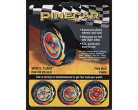 PineCar Wheel Flare, Fire Ball