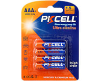 PKCell Ultra Alkaline AAA Batteries (4)