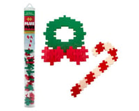 Plus-Plus 04117 - Holiday Mix - 70 pcs. - Candy Cane & Wreath Building Set