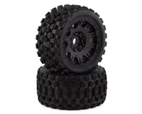 Pro-Line Badlands MX57 5.7" Pre-Mounted 1/6 Monster Truck Tires (Black) (2)