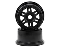 Pro-Line Split Six Bead-Loc Rear Wheels (Baja 5T) (2) (Black/Black)