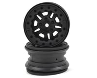 Pro-Line FaultLine 2.2 10 Spoke Bead-Loc Crawler Wheels (2) (Black/Black)
