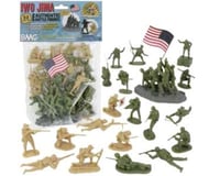 BMC Toys 54mm Iwo Jima US Marines & Japanese Figure Playset