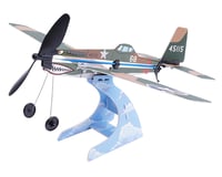 PlaySTEM Airplane Science Rubber Band Powered P-40 Warhawk