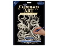Royal Brush Manufacturing Glow/Dark Engraving Art Octopus