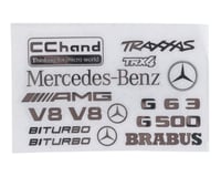 RC4WD CChand TRX-4 Mercedes-Benz G-500 Steel Logo Decal Sheet