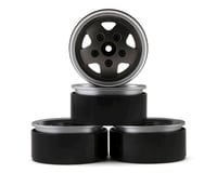 RC4WD CChand Dome Spoked 1.9" Classic Beadlock Wheels (Grey) (4)