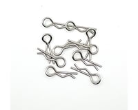 Racers Edge 6mm Body Clips for Axial SCX6 Silver (10pcs)