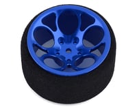 R-Design Sanwa M17/MT-44 Ultrawide 5 Hole Transmitter Steering Wheel (Blue)