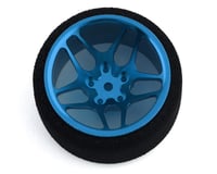 R-Design Sanwa M12/Flysky NB4 10 Spoke Ultrawide Steering Wheel (Blue)