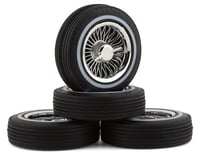 Redcat Lowrider Low Profile Tire (4) w/12mm Hex