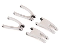 Redcat SixtyFour Front Upper & Lower Arms (Chrome)