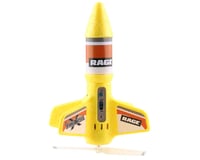 RAGE Spinner Missile X - Electric Free-Flight Rocket (Yellow)
