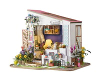 Robotime Rolife Miniature Dollhouse DIY Mini House Kit with Led Lights - Lily's Porch