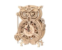 Robotime ROKR Mechanical Gears Owl Clock 3D Wooden Puzzle Kit