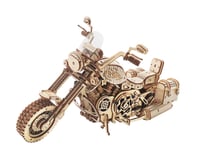 Robotime Mechanical Wood Models; Cruiser Motorcycle