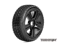 Roapex R/C Roller 1/8 Buggy Tire Black Wheel with 17MM Hex Mounted