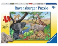 Ravensburger 09600 - Safari Animals Jigsaw Puzzles (60 Piece)