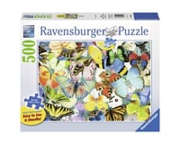 Ravensburger -Butterflies - 500 pc Large Format Puzzle