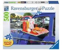 Ravensburger -Drive-Thru Route 66 - 500 pc Large Format Puzzle
